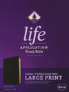 NKJV Life Application Study Bible, Third Edition, Large Print Black Bonded Leather